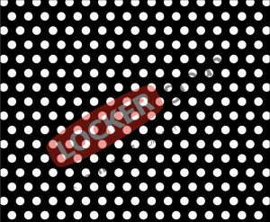 R03325 Perforated Metal Sheet: 3.25mm Round, 25% Open Area