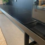 R04851A516 powdercoated perforated mesh, TV Unit (Fabrication Elliot Engineering)