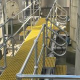 Webforge Locker FRP grating walkway and Monowills Stanchions