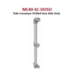 Monowills Link, Side Conveyor Stanchion, Drilled one side only
