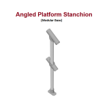 Webforge Locker, Monowills Link, Angled PLatform Stanchion