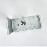 Gripspan galvanised hold down clamp. To suit 65mm Gripspan leg. Consists of one screw, anchor device clip and galvanised clamp plate. Used for securing planks to channel section from above.