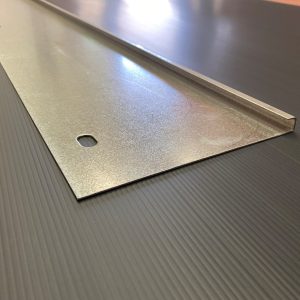 Gripspan bolt on kickplate with pre-punched holes to fix in place with HXB-8mm bolts