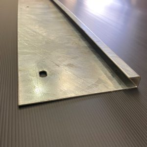 Gripspan bolt on kickplate with pre-punched holes to fix in place with HXB-8mm bolts