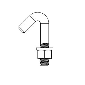 Gripspan jbolt with nut and washer
