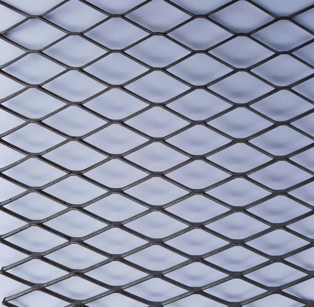 2520 Expanded Metal Sheet 48 x 19mm Openings Meshstore