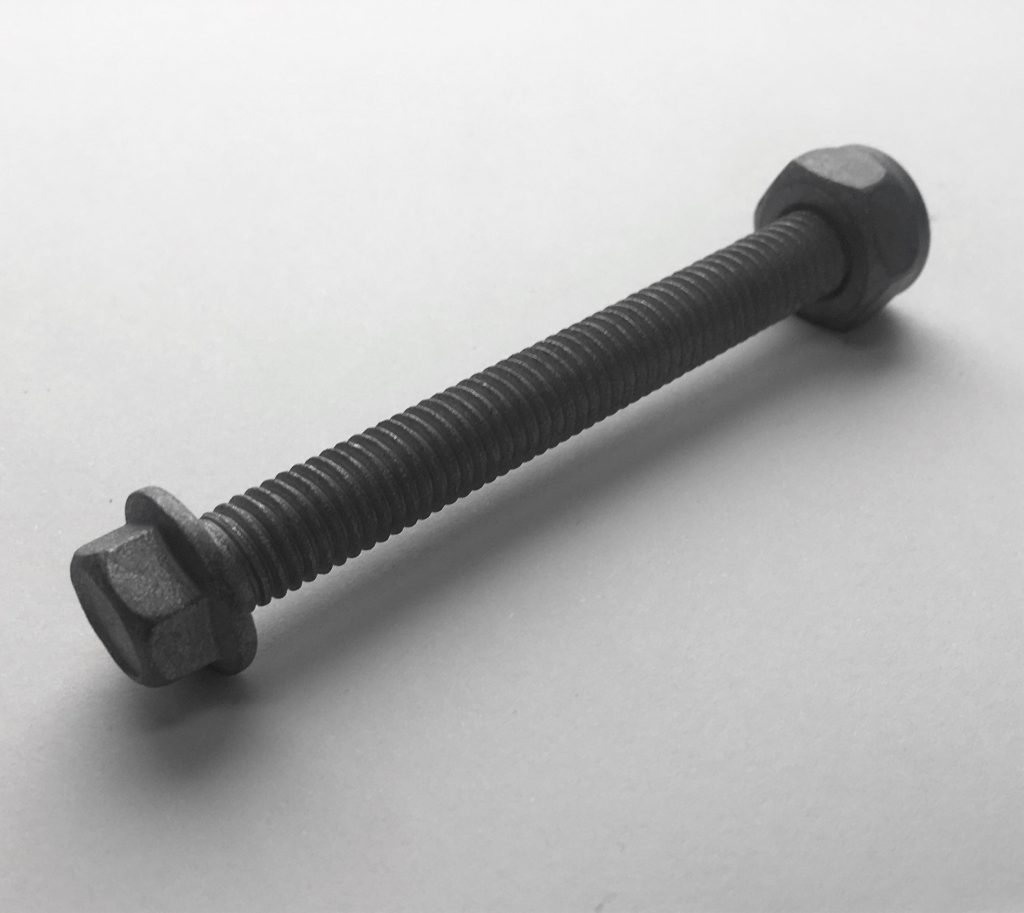 Grating M8 Galvanised, Antivibration Locknut Meshstore