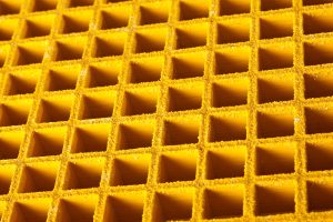 FRP 25x6mm Grit Surface, 38x38mm square, 1220x3660mm