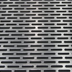 L25440 Perforated Metal Sheet: 25mm Slot, 40% Open Area