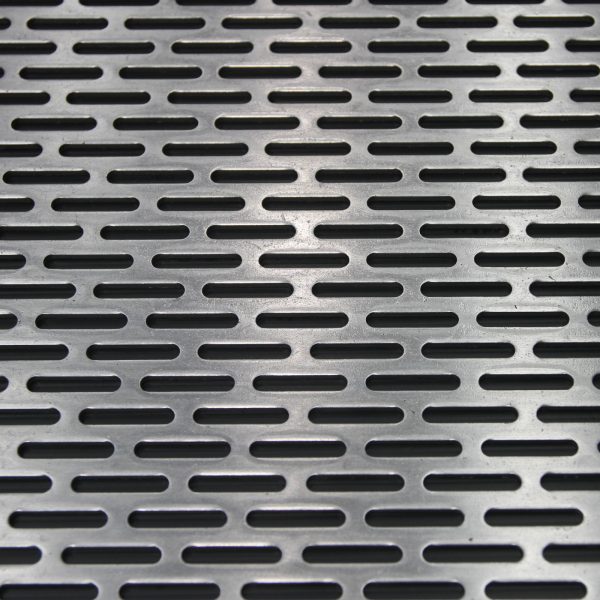 L25440 Perforated Metal Sheet: 25mm Slot, 40% Open Area