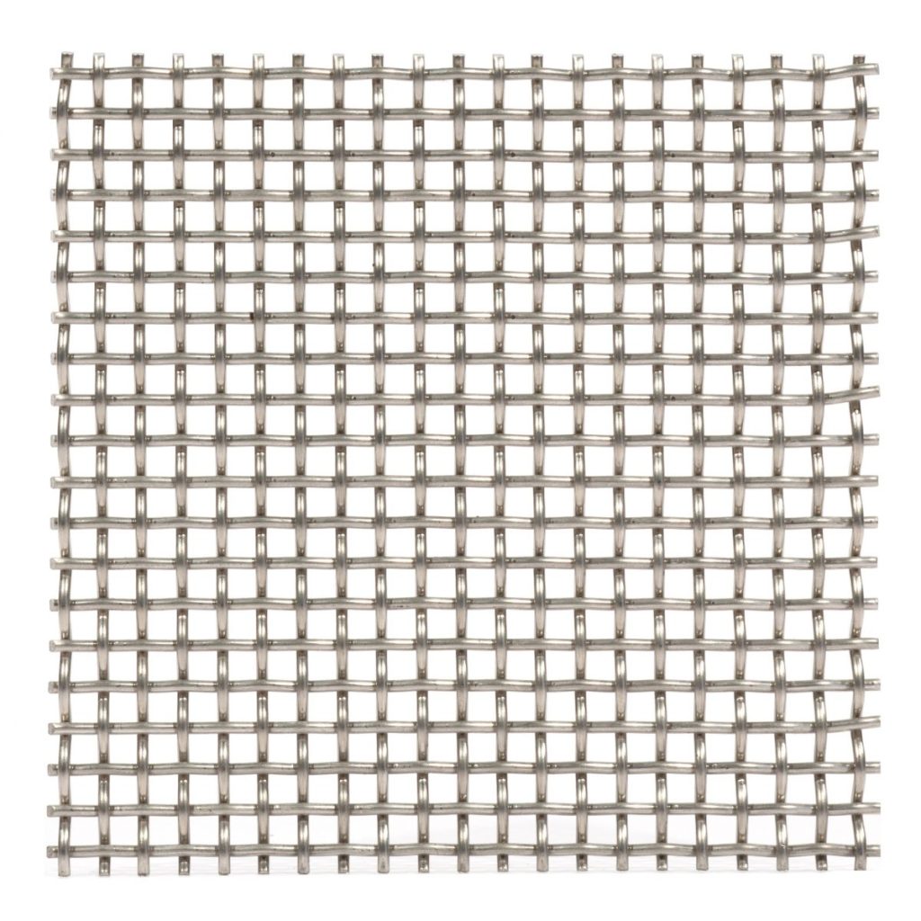 M00516 Fine Woven Wire Mesh Per Metre: 3.5mm Aperture x 1.6mm Dia Wire ...