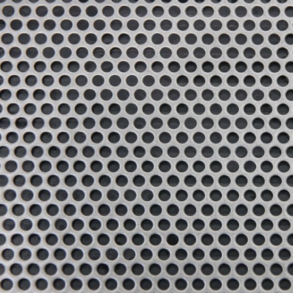 R03240 Perforated Metal Sheet: 3.2mm Round, 40% Open Area