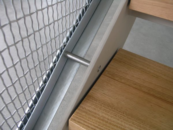 Ikon 511 installed as stair balustrade infill