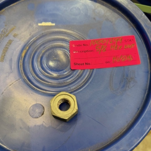 INGAL CIVIL's 5/8" Hex Nut Galvanised (Drum of 420)