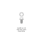 Webforge Locker Thread rolling screw