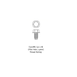 Webforge Locker Thread rolling screw