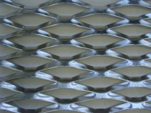 Locker Aluminium expanded mesh ideal for fitouts
